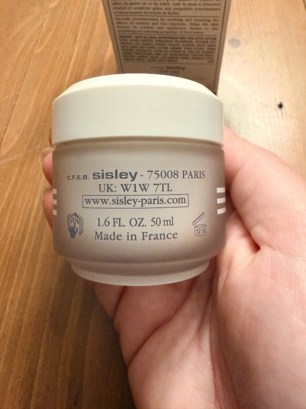 Sisley Paris Creme Reparatrice Restorative Facial Cream Shea Butter 50ml New - Picture 11 of 11